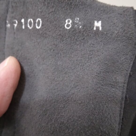 Stuart Weitzman Gray Suede Platform Stiletto Knee High Boots Size 8.5 - Picture 13 of 14